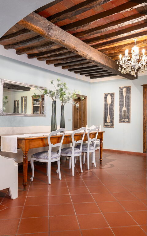 San Guido: Esszimmer