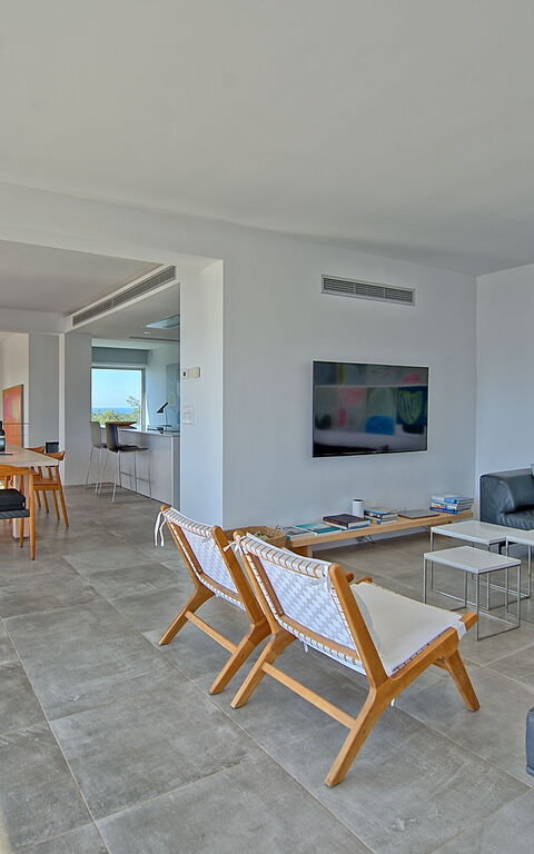 Villa Bluewhite: Wohnzimmer