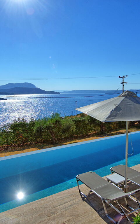 Villa Bluewhite: Ansichten, Draussen, Garten, Schwimmbad, Sommer