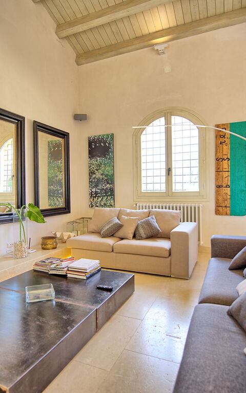 Tenuta Olearum: Wohnzimmer
