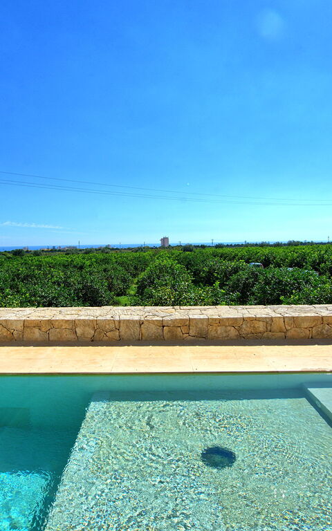 Tenuta Olearum: Draussen, Schwimmbad