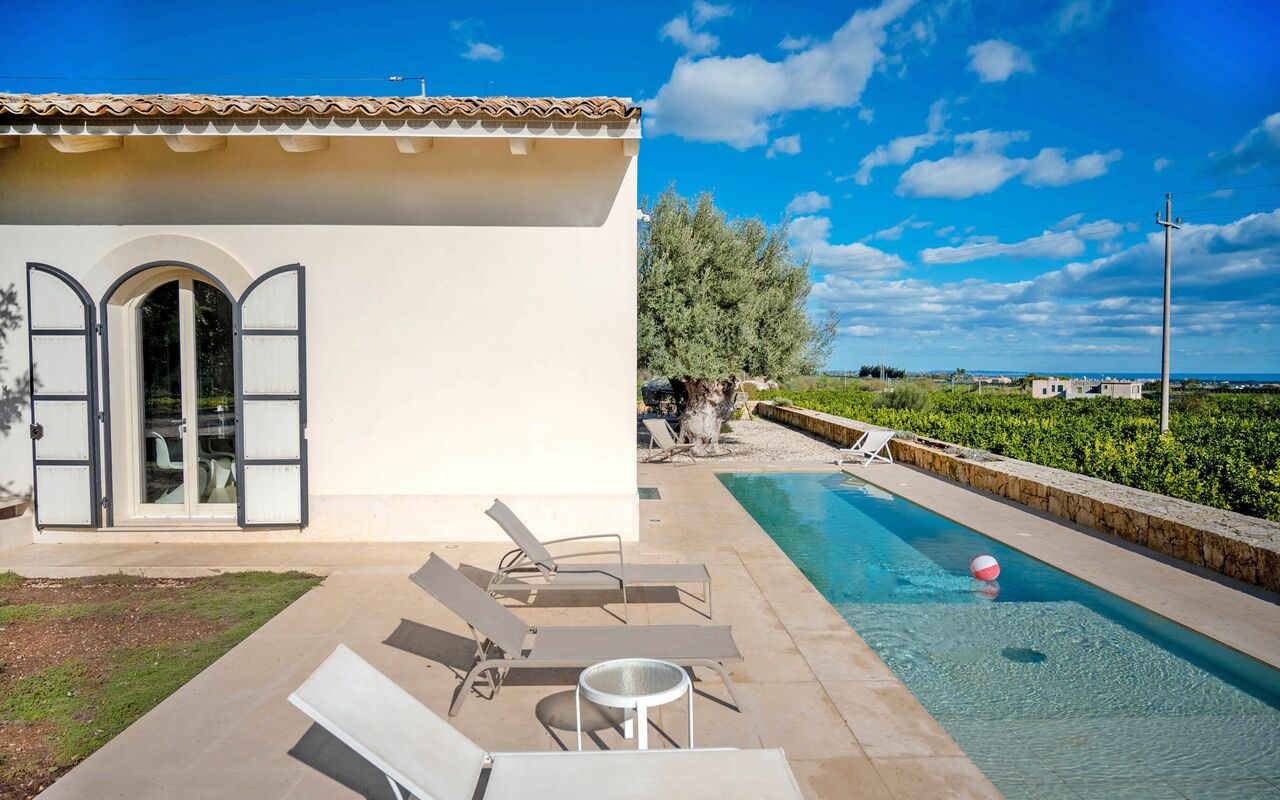 Tenuta Olearum: Außen, Schwimmbad