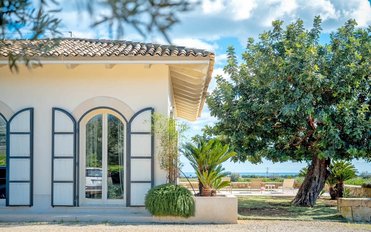 Tenuta Olearum: Außen, Garten