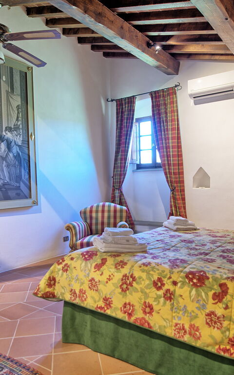 Villa Paneretta: Schlafzimmer