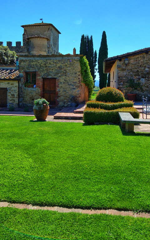 Villa Paneretta: Außen, Garten, Sommer