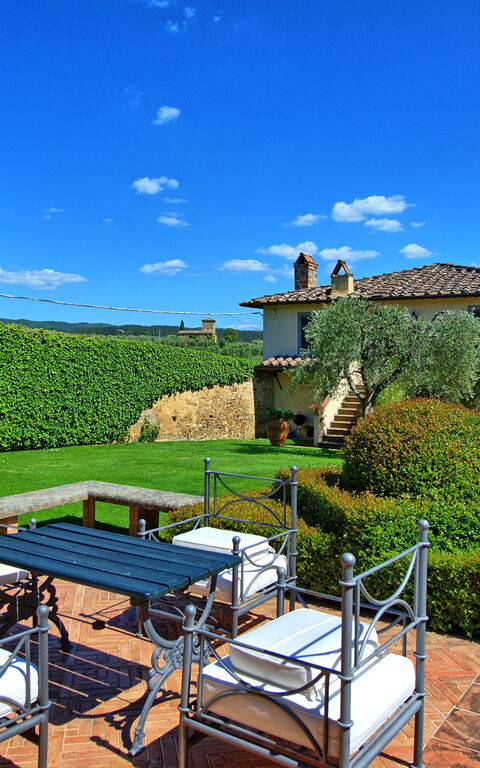 Villa Paneretta: Außen, Garten, Sommer