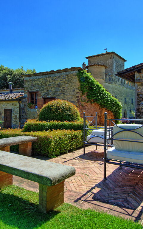 Villa Paneretta: Außen, Garten, Sommer