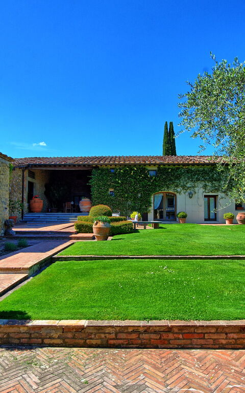 Villa Paneretta: Außen, Garten, Sommer