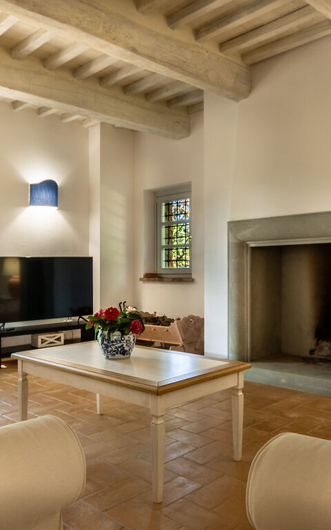 Villa Lucarella: Wohnzimmer