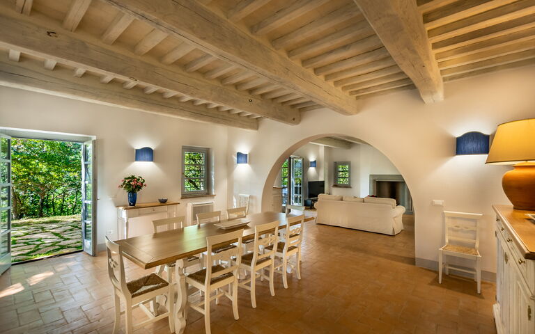 Villa Lucarella: Esszimmer