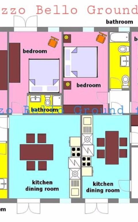 Palazzo Bello: Planimetrie