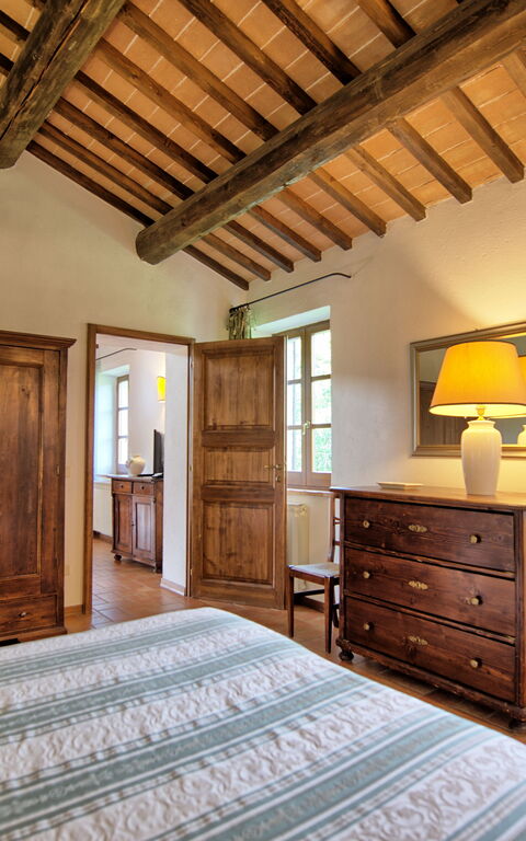 Casale Chieteno: Schlafzimmer