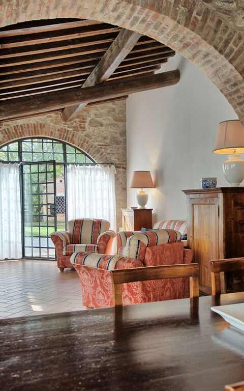 Casale Chieteno: Wohnzimmer