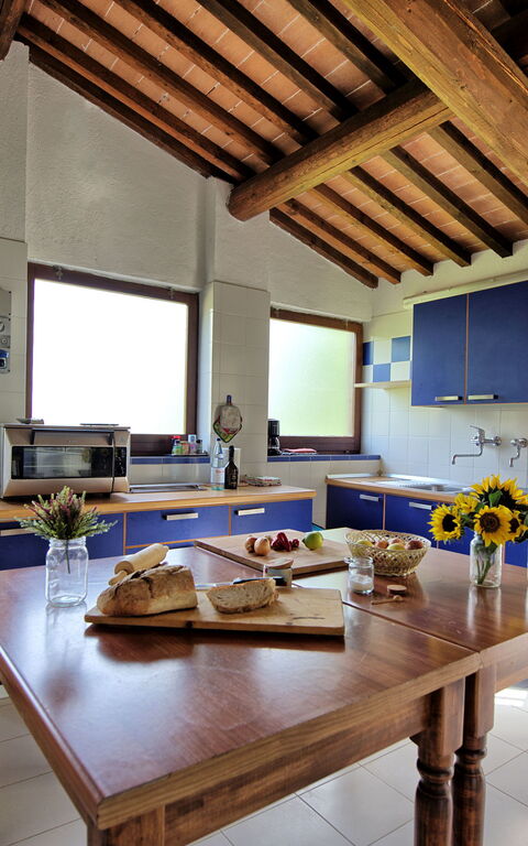 Casale Chieteno: Küche