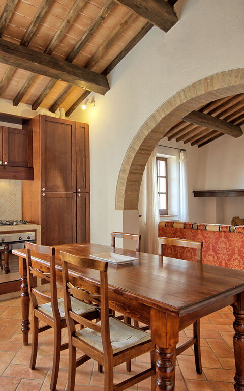 Casale Chieteno: Wohnzimmer