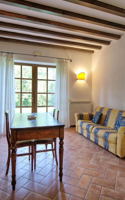 Casale Chieteno: Küche, Wohnzimmer