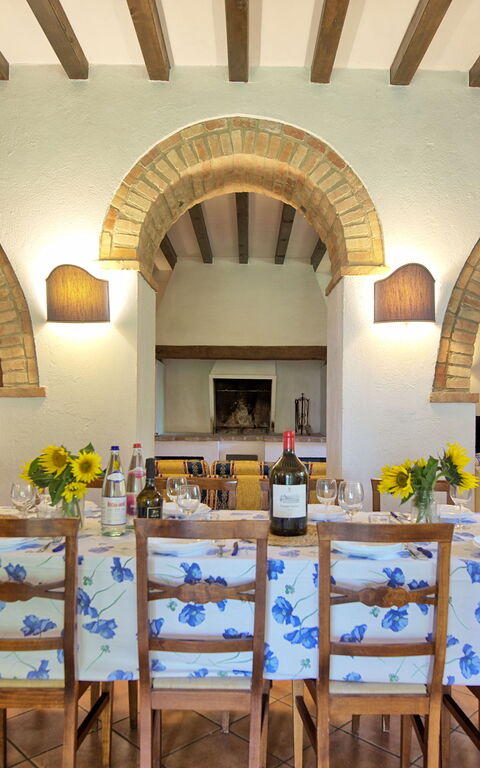 Casale Chieteno: Esszimmer