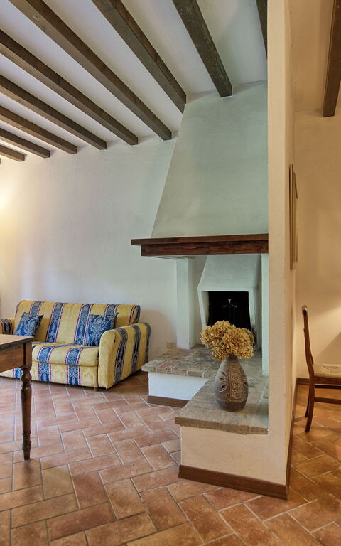 Casale Chieteno: Schlafzimmer, Wohnzimmer