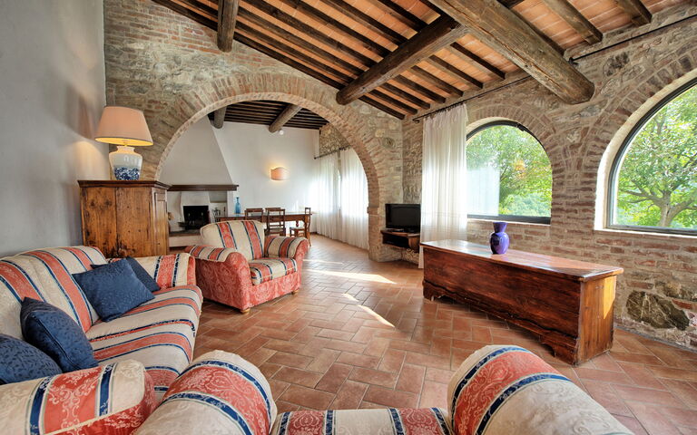 Casale Chieteno: Wohnzimmer