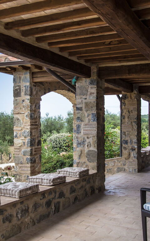 Villa Chiugi: Balkon / Terrasse / Patio