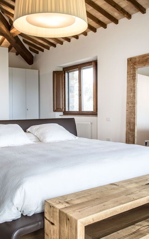 Villa Chiugi: Schlafzimmer