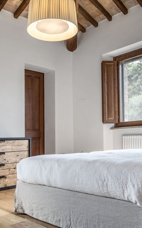 Villa Chiugi: Schlafzimmer