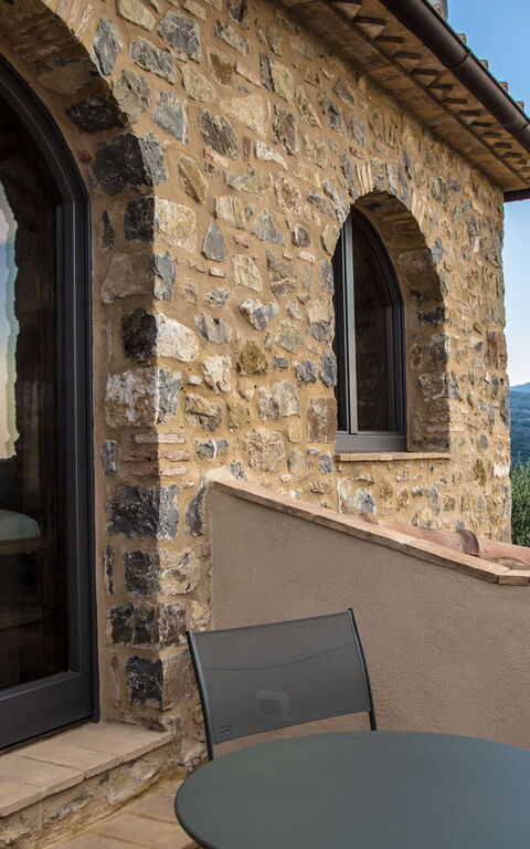 Villa Chiugi: Balkon / Terrasse / Patio, Draussen