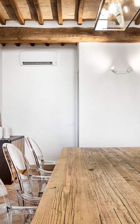 Villa Chiugi: Esszimmer