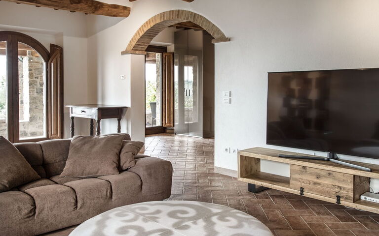 Villa Chiugi: Wohnzimmer