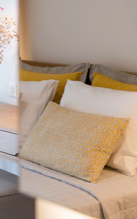 Villa Yaisemi: Bad, Schlafzimmer