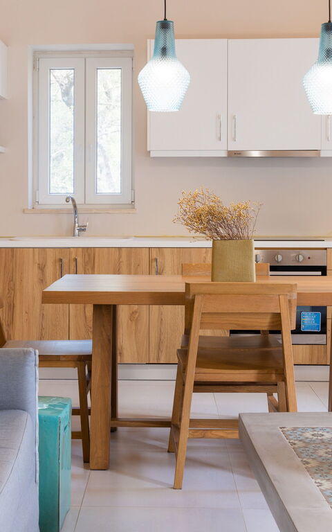 Villa Yaisemi: Küche, Wohnzimmer