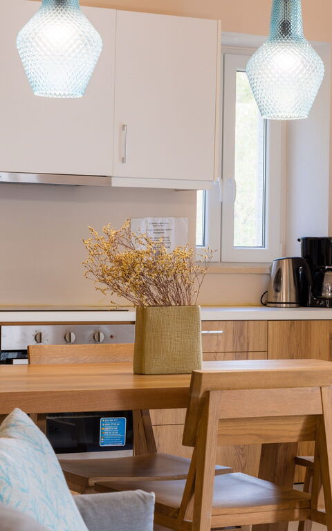 Villa Yaisemi: Esszimmer, Küche