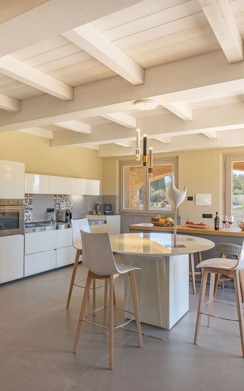 Villa Campana: Küche