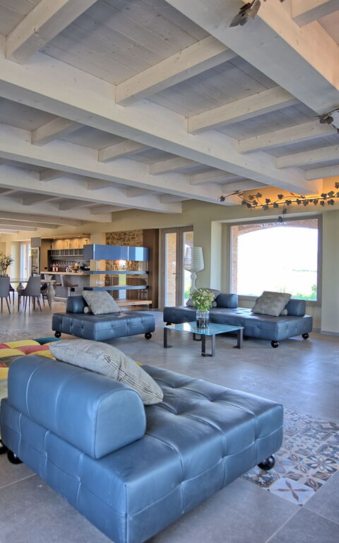 Villa Campana: Wohnzimmer