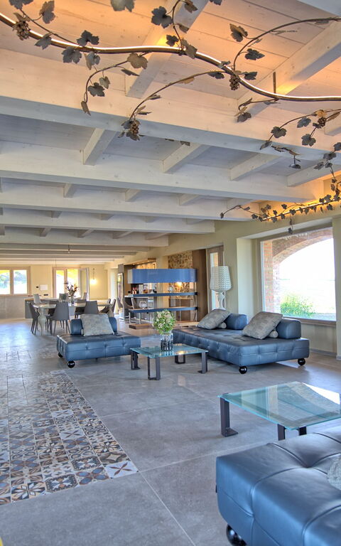 Villa Campana: Wohnzimmer