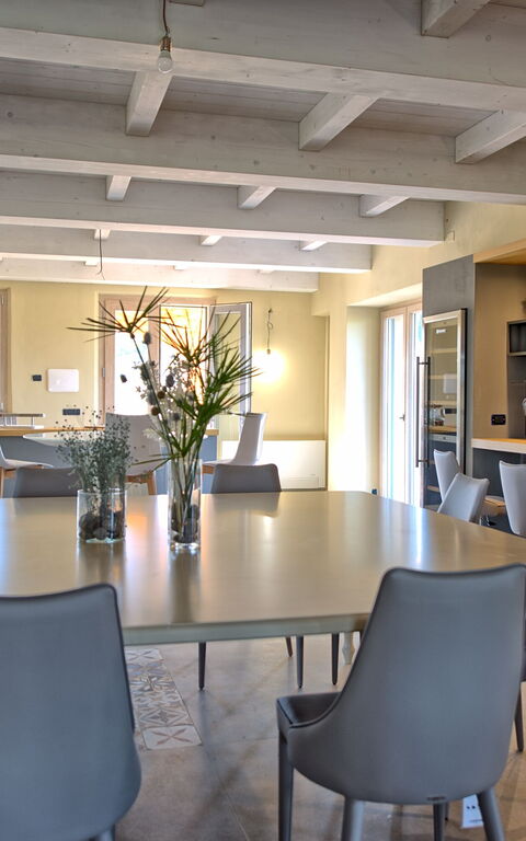 Villa Campana: Esszimmer