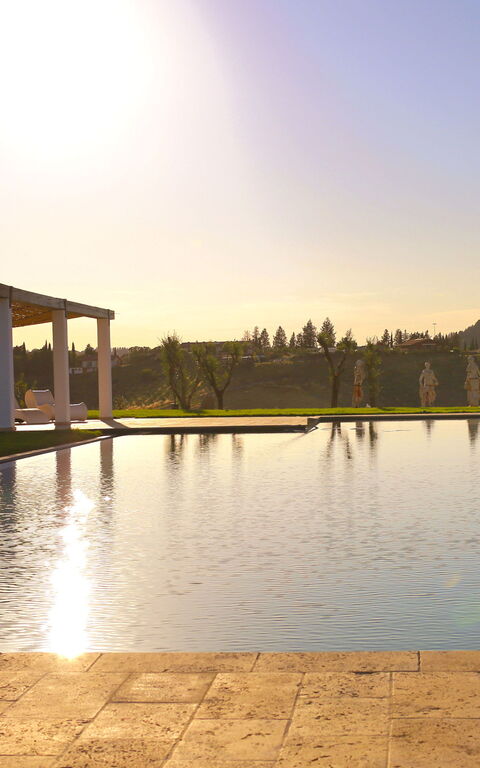 Villa Campana: Draussen, Garten, Schwimmbad, Sommer