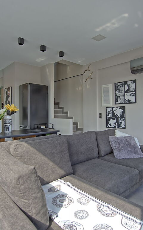 Villa Popi: Wohnzimmer