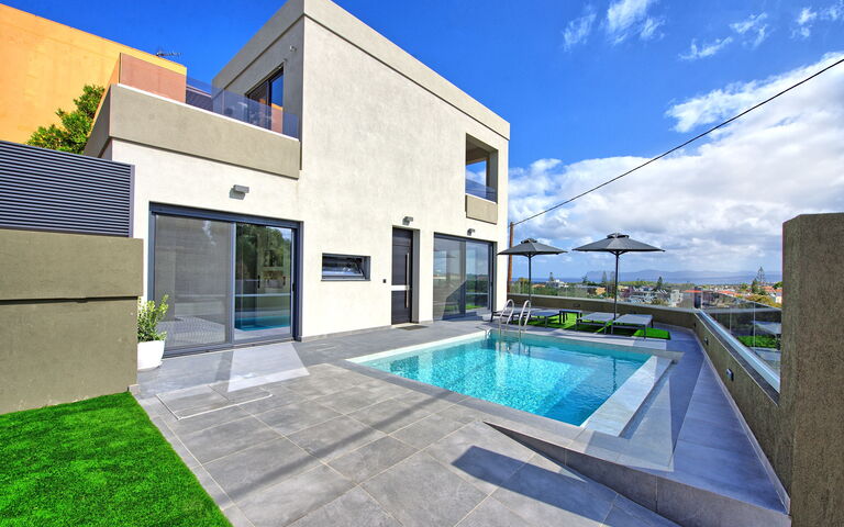 Villa Popi: Außen, Draussen, Garten, Schwimmbad