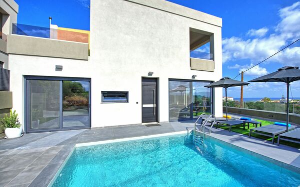 Villa Popi: Außen, Draussen, Garten, Schwimmbad