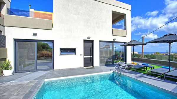 Villa Popi: Außen, Draussen, Garten, Schwimmbad