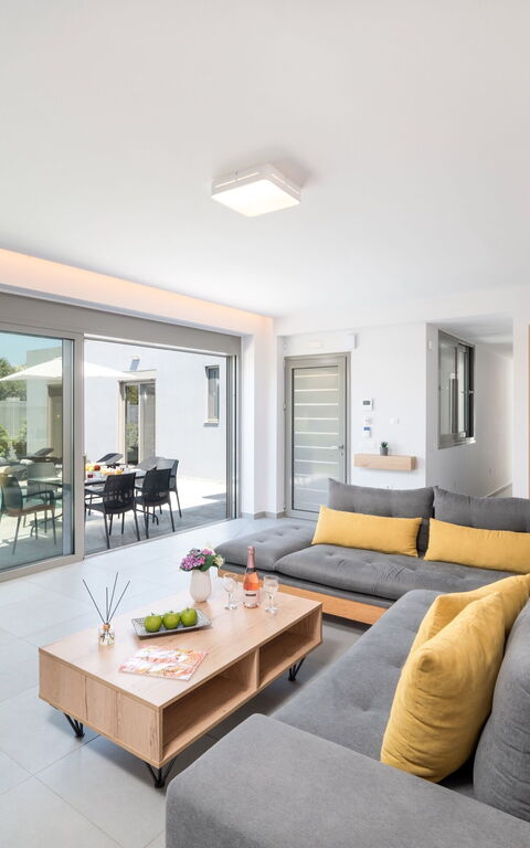 Villa Ampela: Wohnzimmer