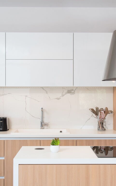 Villa Ampela: Küche