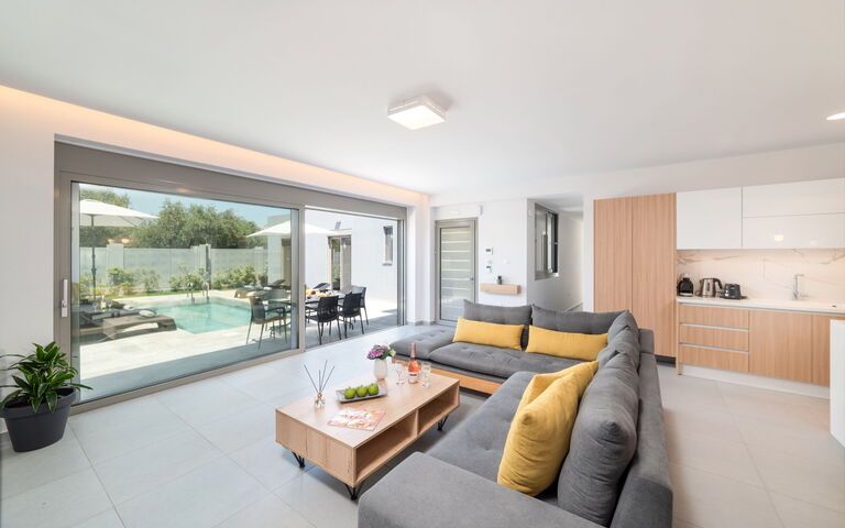 Villa Ampela: Wohnzimmer