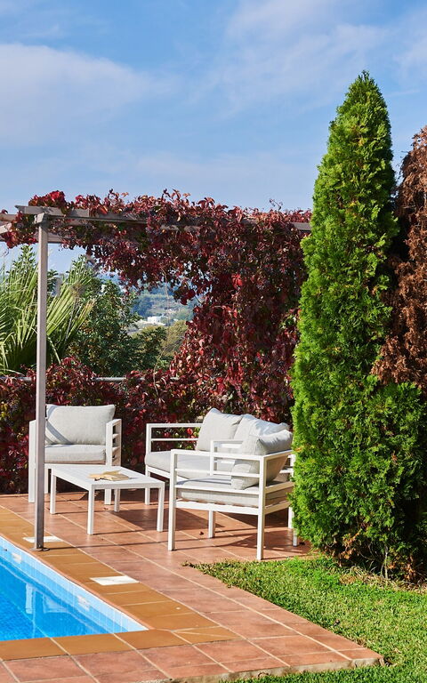 Villa Politini: Garten, Schwimmbad