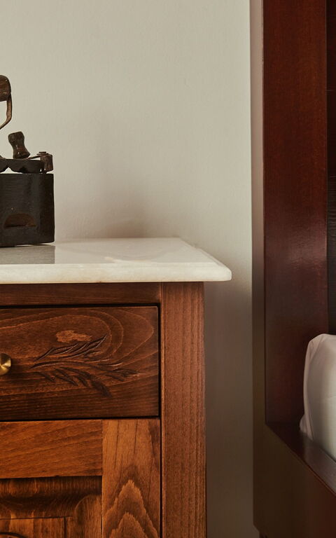 Villa Politini: Schlafzimmer, Zimmerdetails