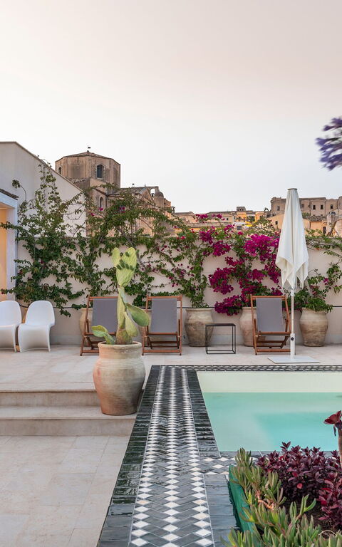 Aurispa: Balkon / Terrasse / Patio, Draussen, Schwimmbad