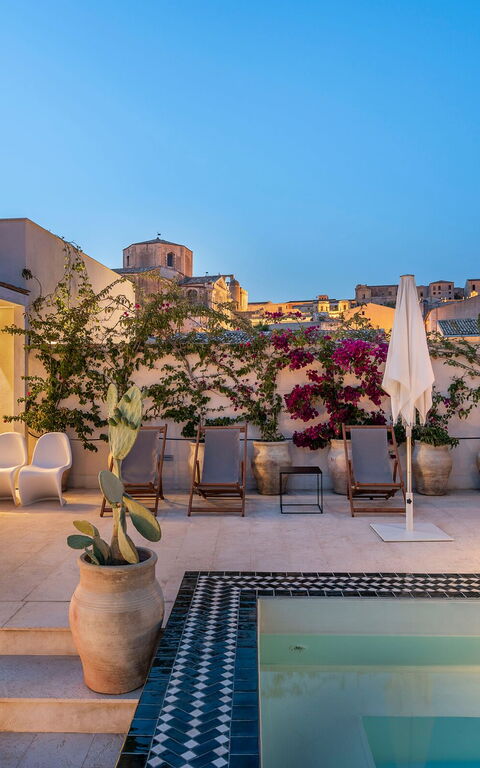 Aurispa: Balkon / Terrasse / Patio, Draussen, Schwimmbad