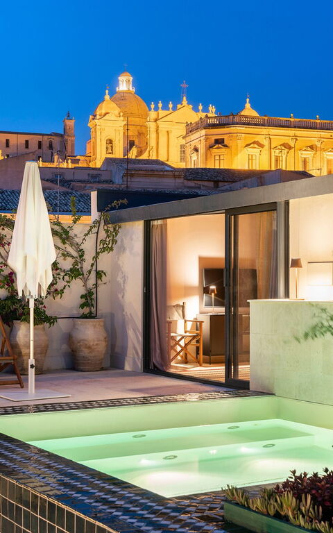 Aurispa: Balkon / Terrasse / Patio, Schwimmbad