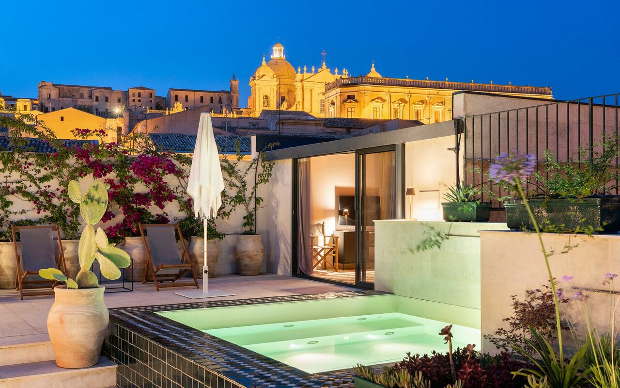 Aurispa: Balkon / Terrasse / Patio, Schwimmbad